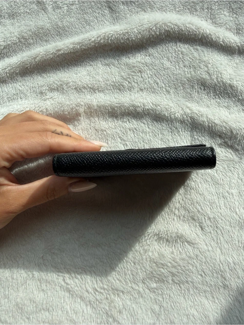 Bvlgari Black Leather 6-Key Holder